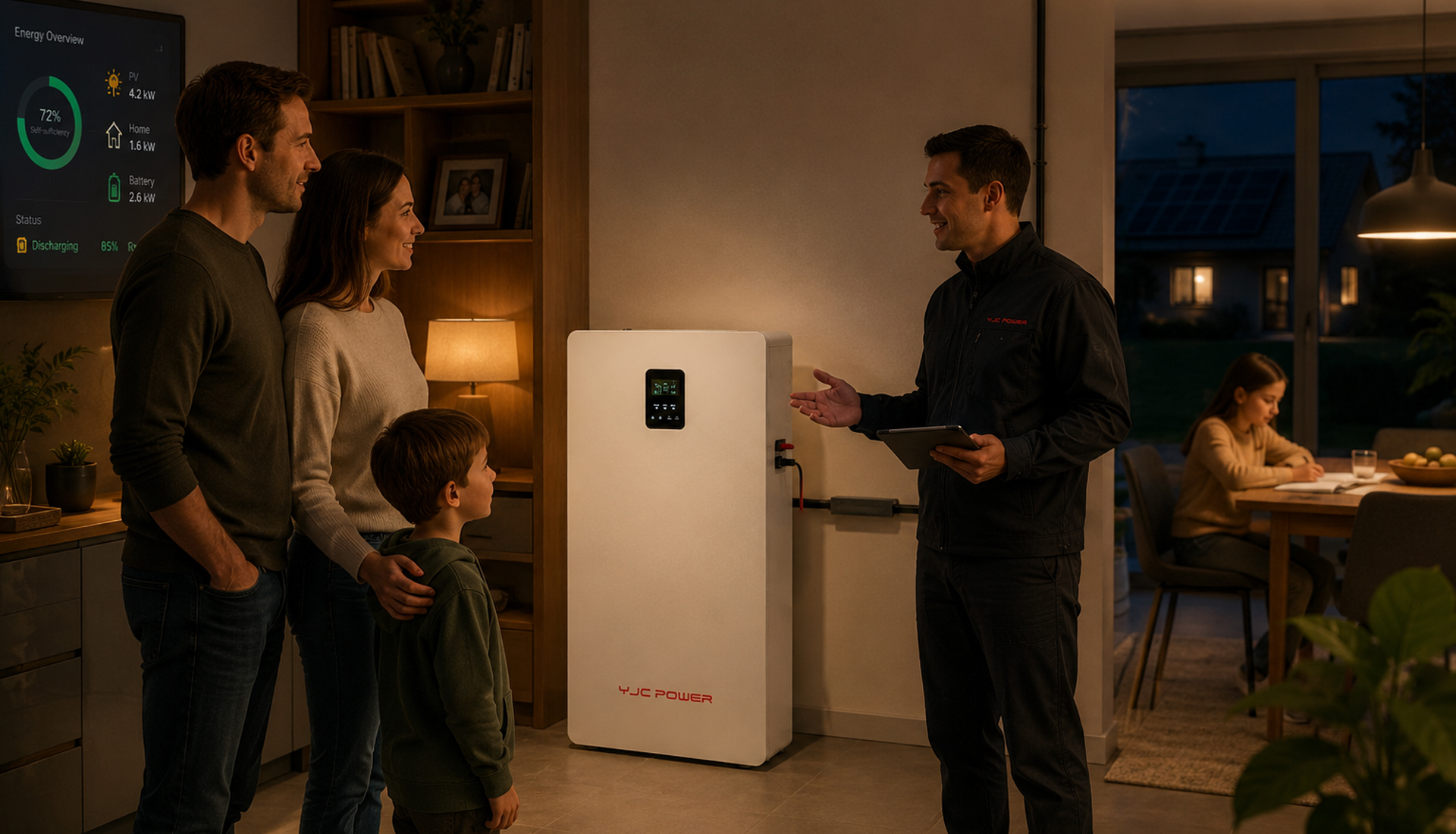Residential energy storage