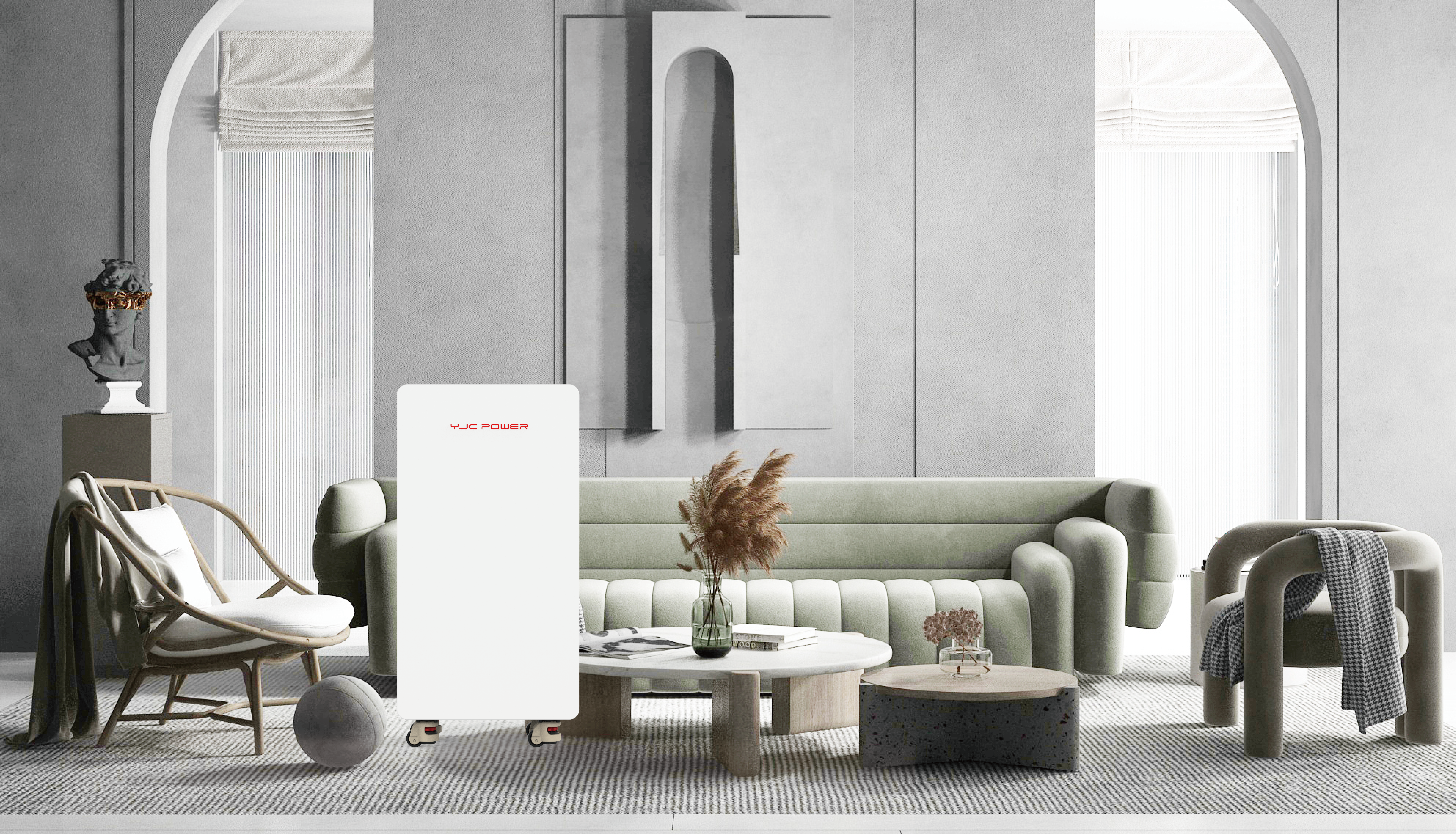 16.08kWh<br/>Low-Voltage Floor-Standing Wheeled Energy Storage Battery